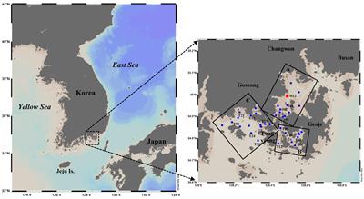 Red Tide Events and Seasonal Variations in the Partial Pressure of CO2 and Related Parameters in Shellfish-Farming Bays, Southeastern Coast of Korea